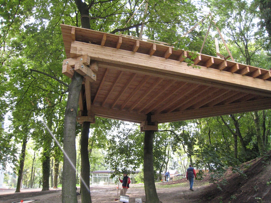 Besuchen Sie unser Baumhaus Projekt in Wien 19